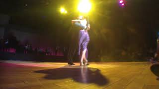 Tango, bailan Laura Torres y Julian Sanchez, Tokyo 2016