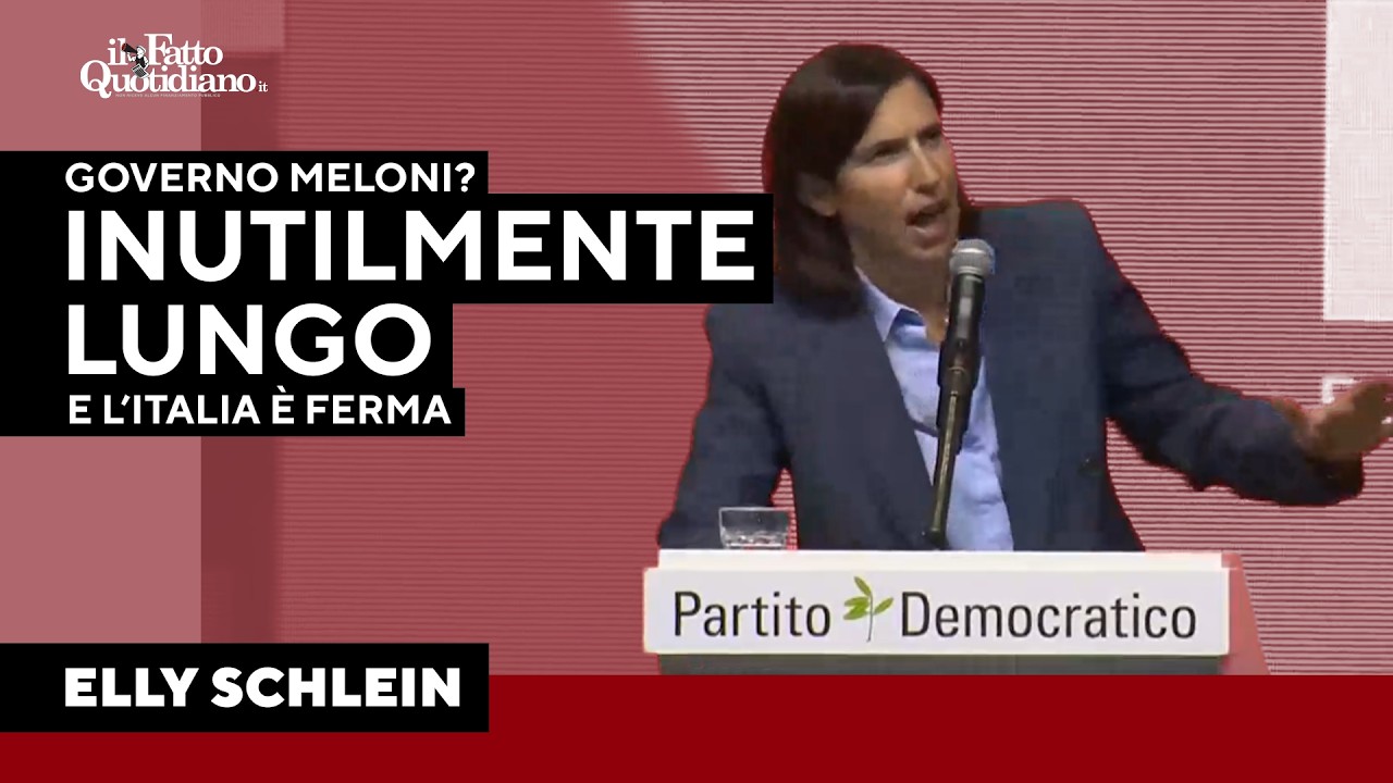 Schlein attacca il governo: “6 milioni di italiani rinunciano a curarsi: questo è il vostro record”