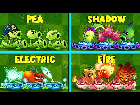 4 Best Peashooter Team Plants Battlez PvZ 2 - Which Team Will Win?