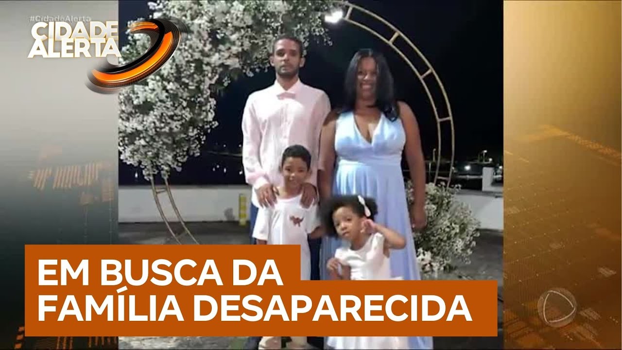 Porteiro percorre quase 600 km em busca de pistas sobre paradeiro de esposa e filhos desaparecidos