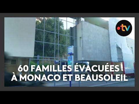 Risque d’effondrement de plusieurs immeubles et évacuation de 60 familles à Monaco et Beausoleil