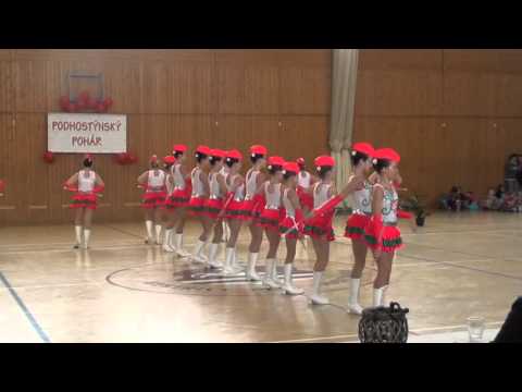 Mažoretky Minipanenky Hranice - Podhostýnský pohár
