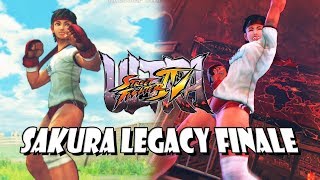 FINALE! - Sakura Legacy:  Ultra Street Fighter 4 (PC)