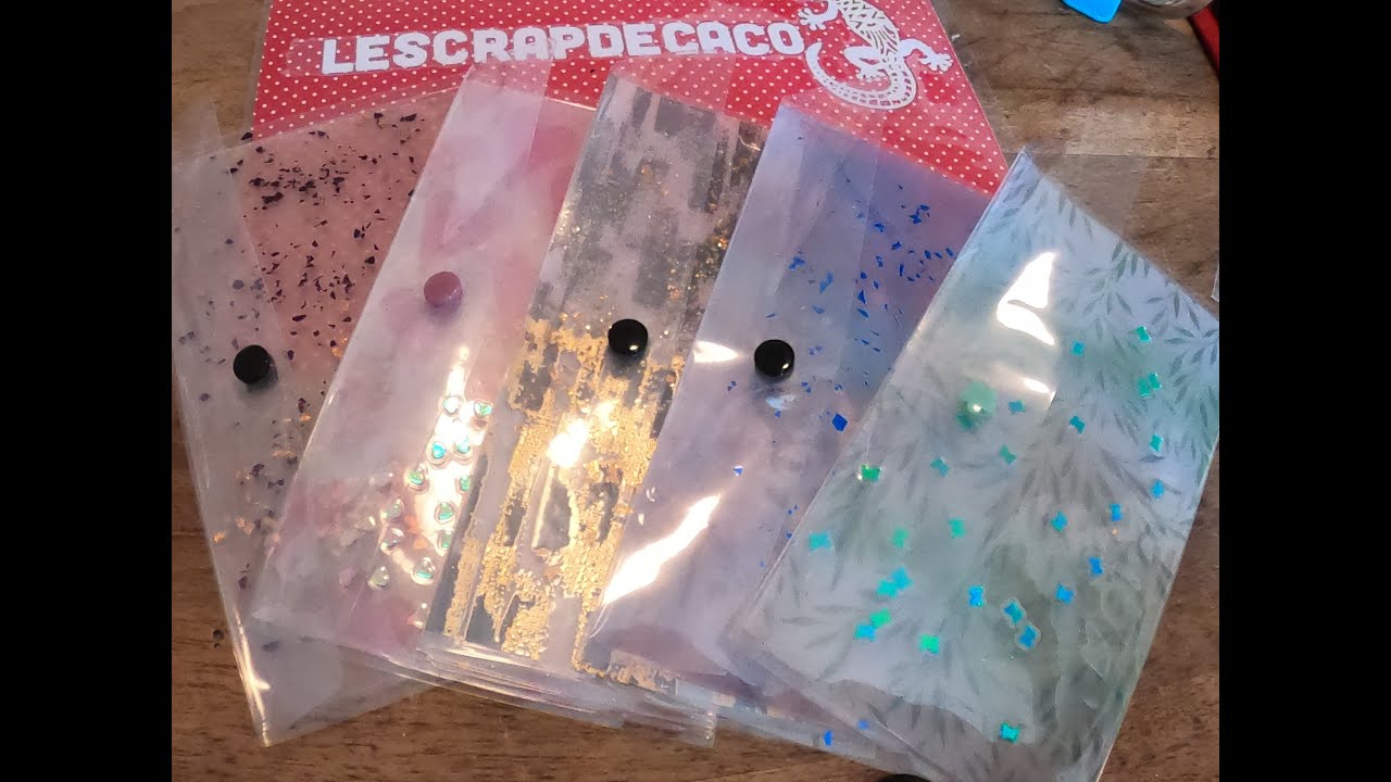 tuto pochette plastic sans couture ni agraffe