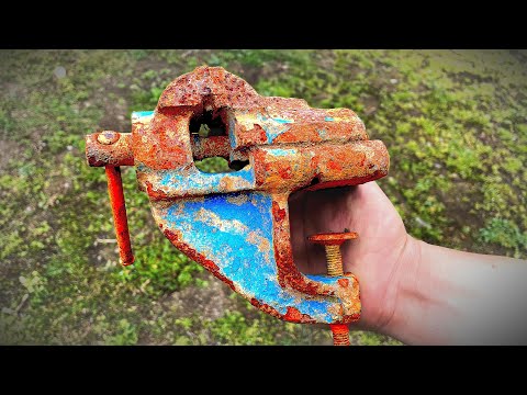Restoration Old Stuck Vise