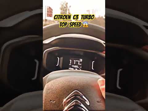 Citreon C3 Top Speed😱😱 #citroen #citroenc3aircross #citroënc3