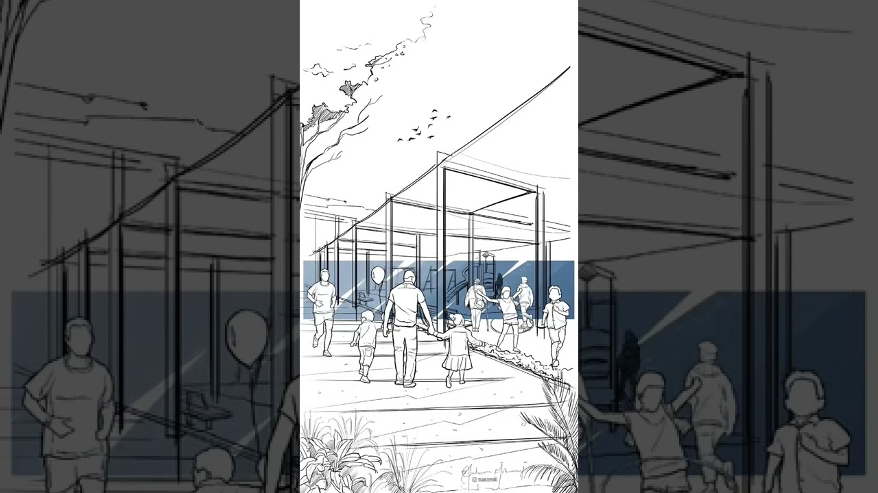 DOWNLOAD 50 Handsketched Architectural Humans for your presentations! ABR, PNG, PSD, AI