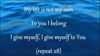 I give myself away and Here I am to worship w/ lyrics - William McDowell