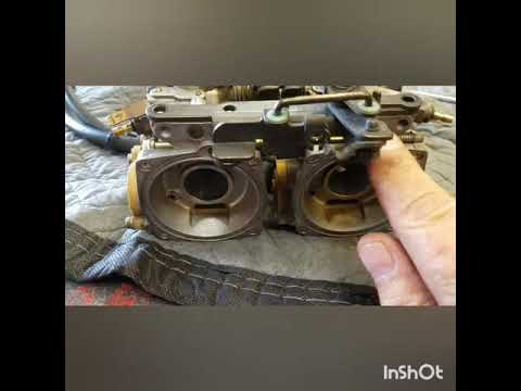 Yamaha Royal Star XVZ1300A carb rebuild