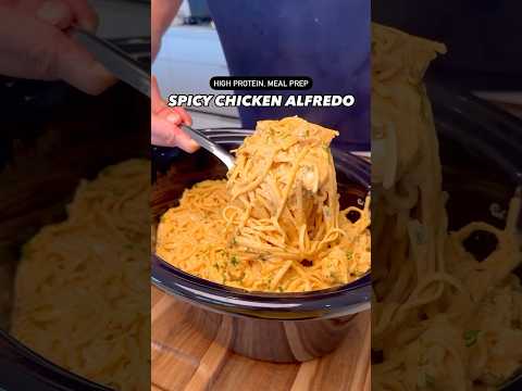 Spicy Chicken Alfredo Meal Prep
