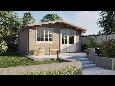 Video casa de madera rose 2