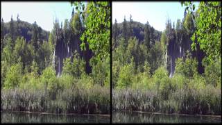 preview picture of video '2013 09 Kroatien Plitvicer Seen in 3D'