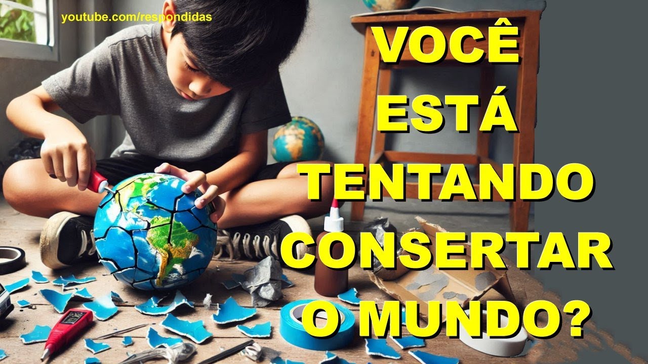 VOCÊ ESTÁ TENTANDO CONSERTAR O MUNDO? Mario Persona