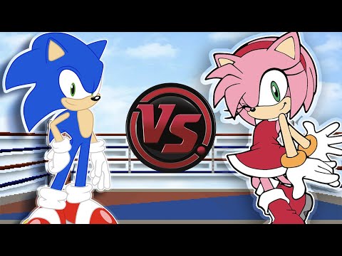 SONIC vs AMY: LOVE SONG! (Sonic the Hedgehog Music Video) | CARTOON RAP ATTACK
