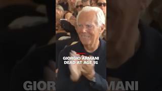 Download lagu Giorgio Armani dead at age 91 mp3