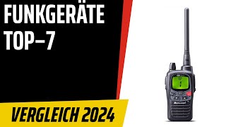 TOP–7. Die besten Funkgeräte (Walkie-Talkie). Test & Vergleich 2024 | Deutsch