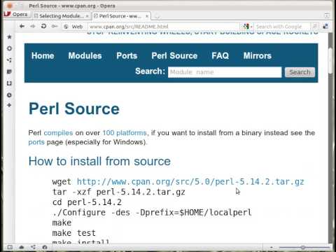 Beginner Perl Maven tutorial: 12.5 - What is CPAN?