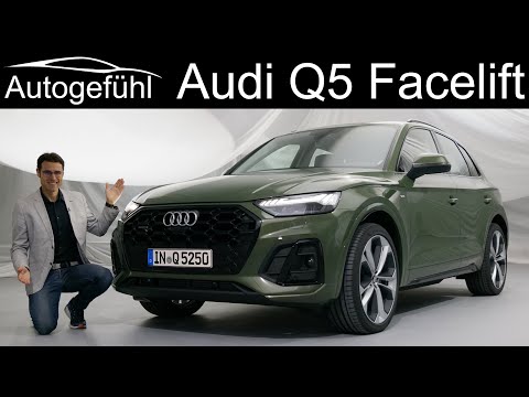 New Audi Q5 s-line Facelift REVIEW Exterior Interior Premiere 2021 2020