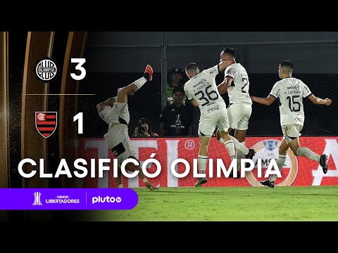 OLIMPIA 3 - 1 FLAMENGO | RESUMEN | CONMEBOL LIBERTADORES 2023 | PlutoTV