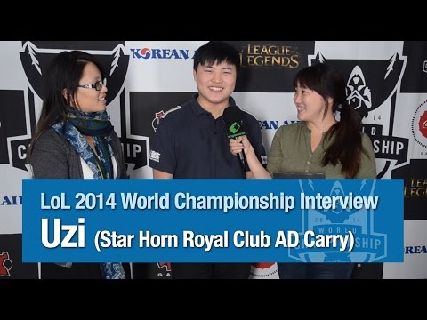 LoL 2014 W/C Semi Final Interview - Uzi