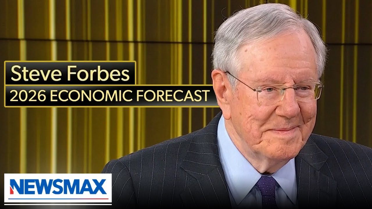 Steve Forbes provides economic outlook for 2026 | NEWSMAX New Year's Eve with Shaun Kraisman 2026