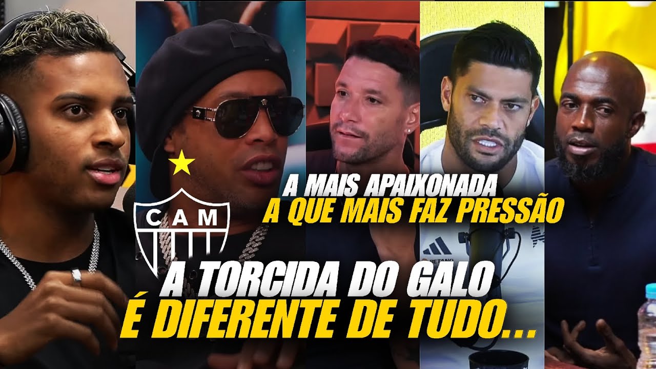 JOGADORES FALA DA TORCIDA DO GALO A MAIS DIFERENTE DE TODAS