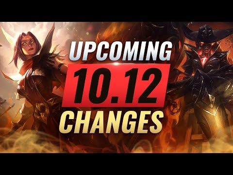 MASSIVE CHANGES: New Buffs & REWORKS Coming in Patch 10.12 - League of Legends