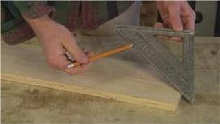 Home Remodeling Tips : How to Set an Angle with a Speed Square