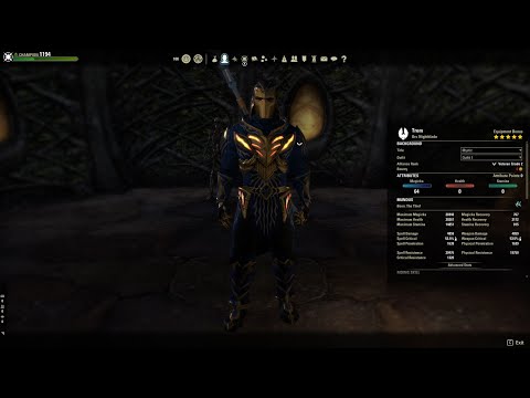 Elder Scrolls Online (Season of the Worm Cult) - The "Lazy Onebar Destroyer" build