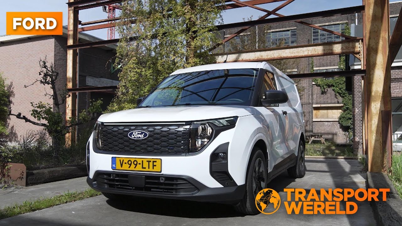 Fords compacte, elektrische E-Transit Courier I Allard Kalff