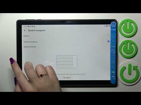 Alcatel 3T 10 4G - Set Gestures Navigation | Change your Navigation Type in your Android
