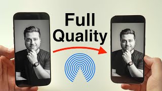 How To Send AirDrop Photos and Videos in FULL QUALITY!