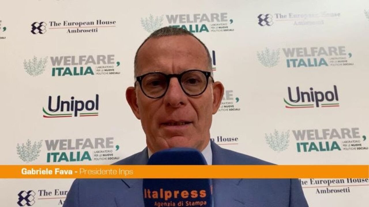 Inps, Fava "Puntiamo su giovani e formazione per la crescita della Nazione"