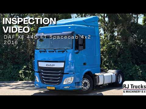DAF XF 440 FT Spacecab - Stand Airco | NL Truck | MOT 03-2027 | Euro 6 | AC video miniatuur