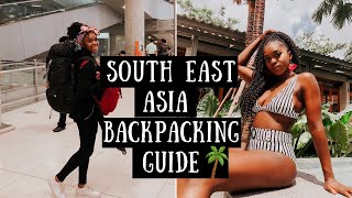 BACKPACKING Packing Guide | What To Pack For 3-6 Months Travel In South East Asia | ESSENTIAL Tips