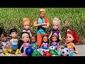 Gym class !  Elsa & Anna - running race - school - new coach