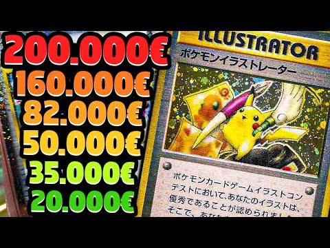 Das sind die wertvollsten Pokémon Karten der Welt 💰 Top 10