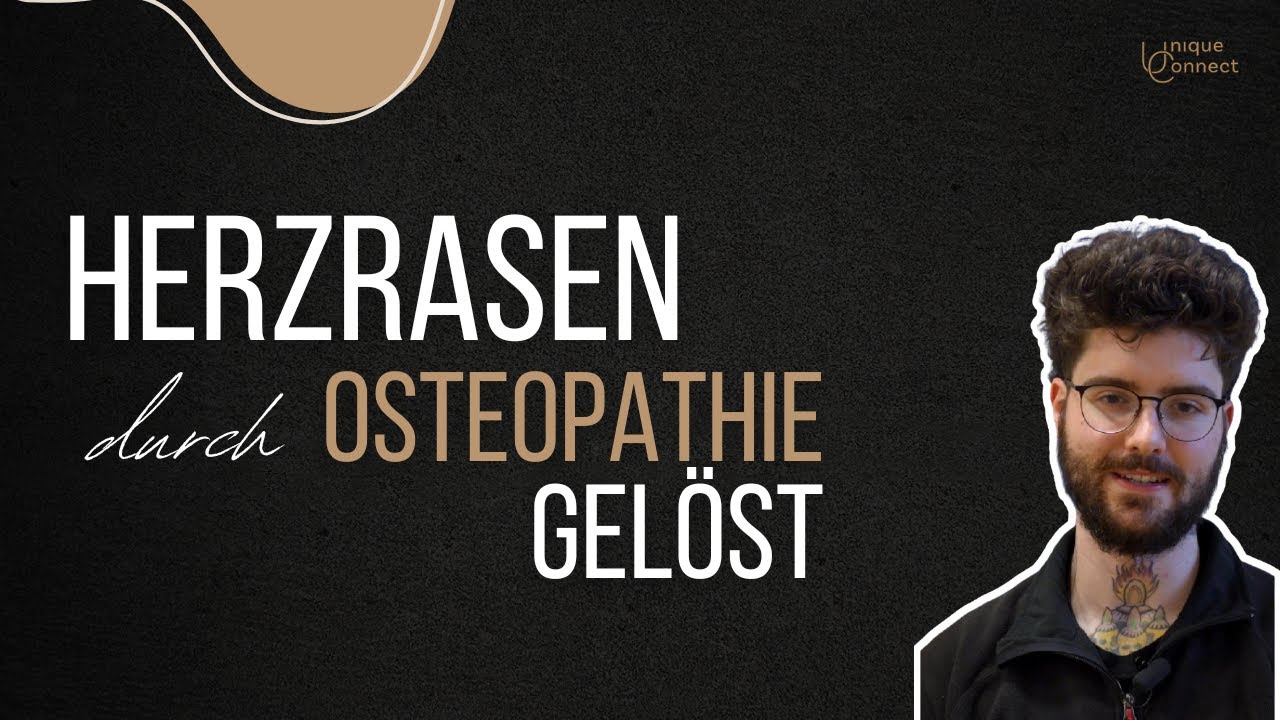 Plötzlich Herzrasen in der Nacht - Osteopath löst die Beschwerden durch ganzheitliche Behandlung