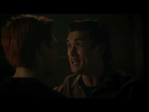 Reggie And Archie Watch A Wrestling Movie - Riverdale 7x16 Scene