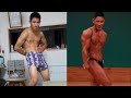 1年間本気で筋トレをしたらガリガリからマッチョになった【ビフォーアフター】