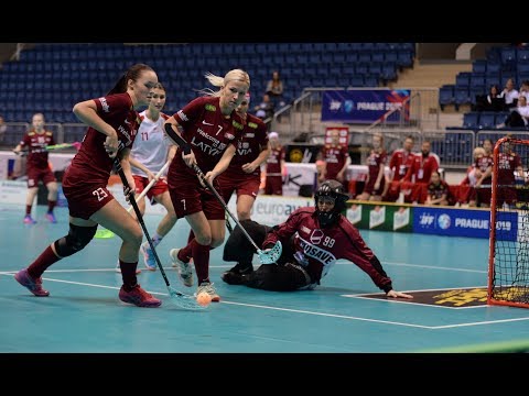 Women's WFC 2017 - Highlights LAT v DEN (Play-off)
