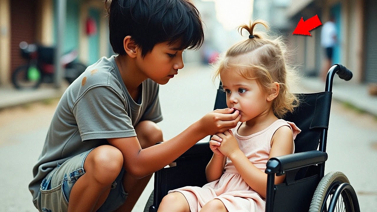 MILIONÁRIO VÊ MENDIGO ALIMENTANDO SUA FILHA DEFICIENTE... E O QUE ELE FAZ CHOCA A TODOS!
