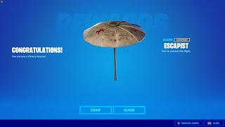 How to Unlock FREE Escapist Umbrella in Fortnite Chapter 2 Season 6 - Impossible Escape LTM Rewards