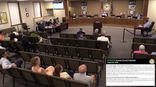 County Council Meeting August 4, 2026