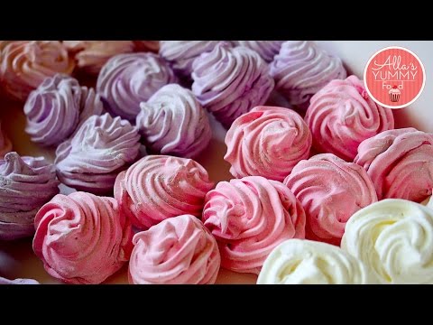 How to make Raspberry Marshmallow | Russian Zephyr | Zefir | Зефир