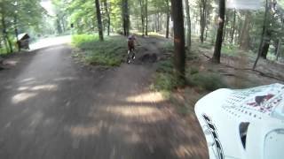 preview picture of video 'mtbvonberg 09082012 wuppertal Kothener Busch Downhill Track'
