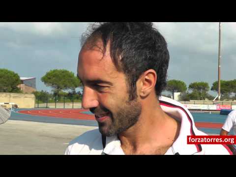 Portotorres 1-1 Torres - intervista a Vittorio De Carlo - 09/09/12