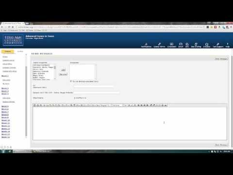 eCollege Walkthrough