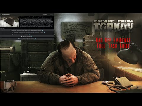 Bad Rep Evidence Task Guide | Escape From Tarkov 1.0