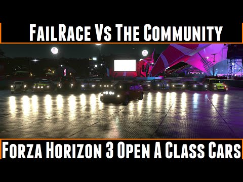 FailRace Vs The Community Forza Horizon 3 Open A Class